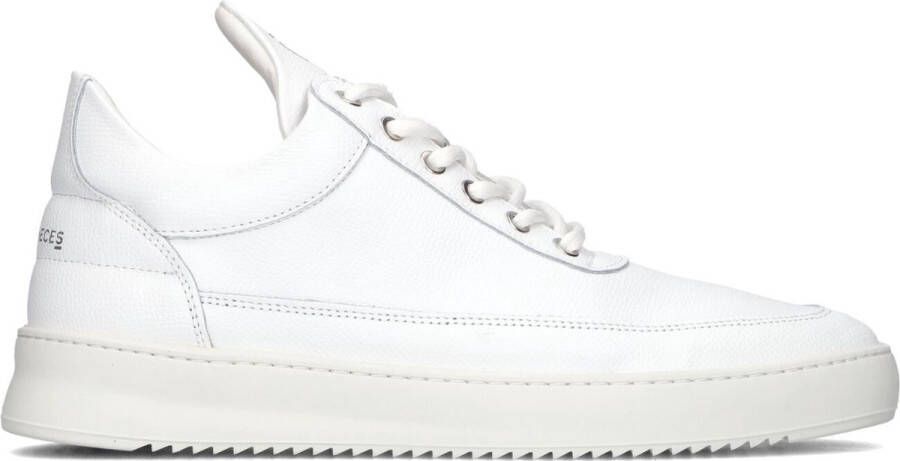 FILLING PIECES Lage Sneakers Heren Low Top Ripple Cr Maat: 40 Materiaal: Leer Kleur: Wit