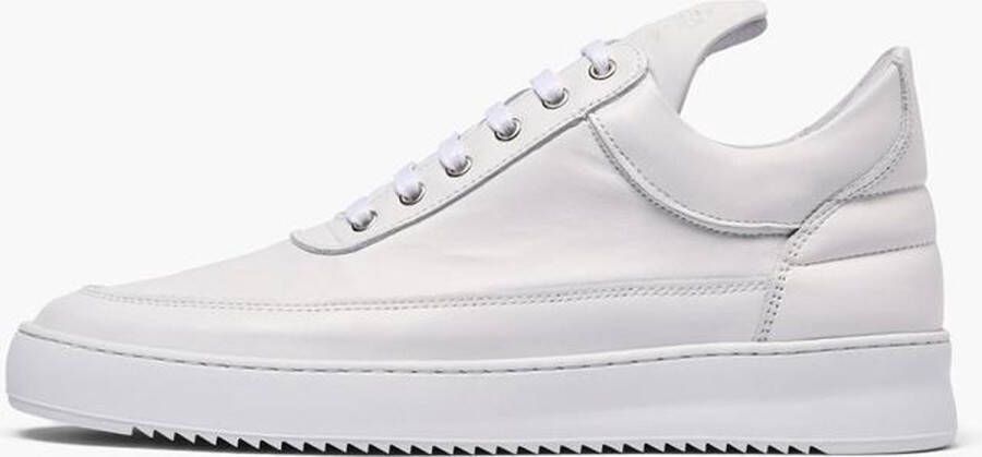 Filling Pieces Witte leren sneakers Klassieke stijl White Heren - Foto 1