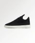 FILLING PIECES Lage Sneakers Heren Low Top Ripple Nubuck Maat: 45 Materiaal: Suède Kleur: Zwart - Thumbnail 1