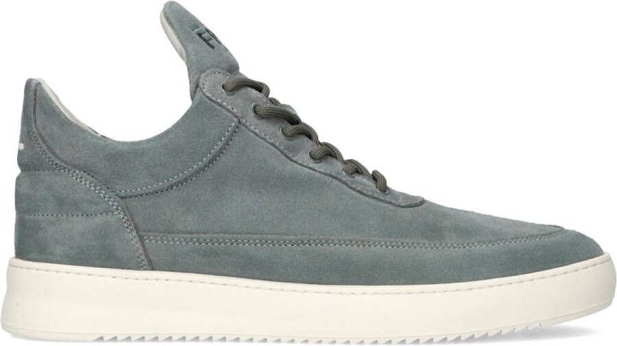 FILLING PIECES Lage Sneakers Heren Low Top Ripple Su Maat: 42 Materiaal: Suède Kleur: Groen