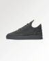 Filling Pieces Low Top Suede All Dark Grey Heren Sneakers - Thumbnail 1