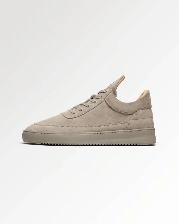 Filling Pieces Lage Top Suède Tonal Aarde Sneakers Brown