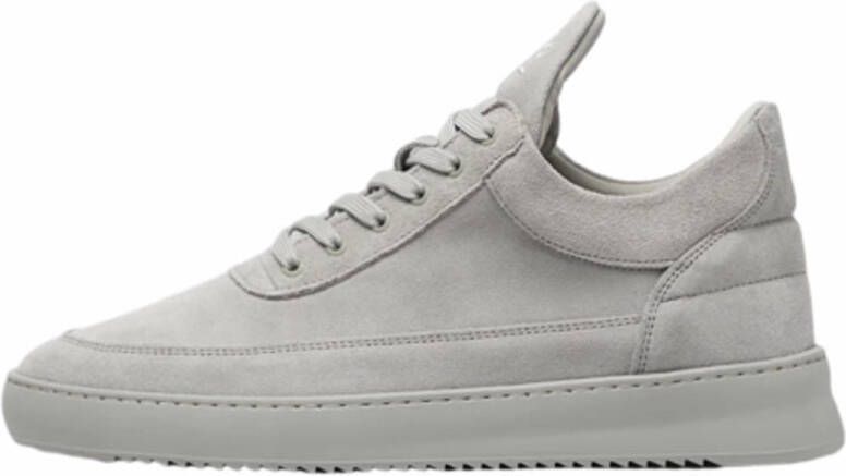 Filling Pieces Low Top Suede All Grey Gray Unisex