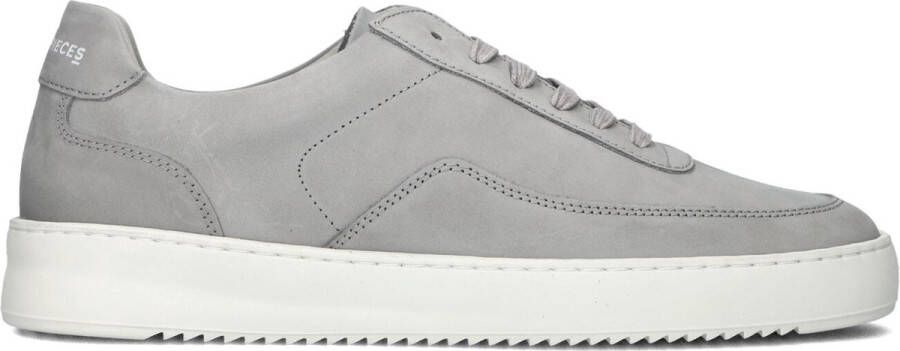 FILLING PIECES Lage Sneakers Heren Mondo 2.0 Ripple Nubuck Maat: 41 Materiaal: Leer Kleur: Grijs