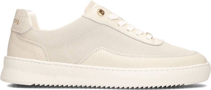 FILLING PIECES Lage Sneakers Heren Mondo Aten Maat: 44 Materiaal: Leer Kleur: Wit