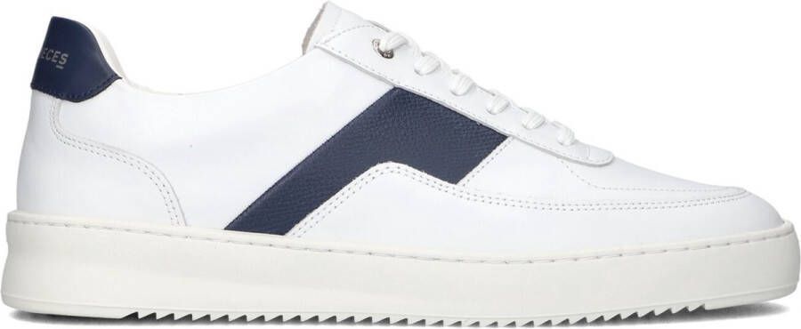 FILLING PIECES Lage Sneakers Heren Mondo Game Maat: 41 Materiaal: Leer Kleur: Blauw