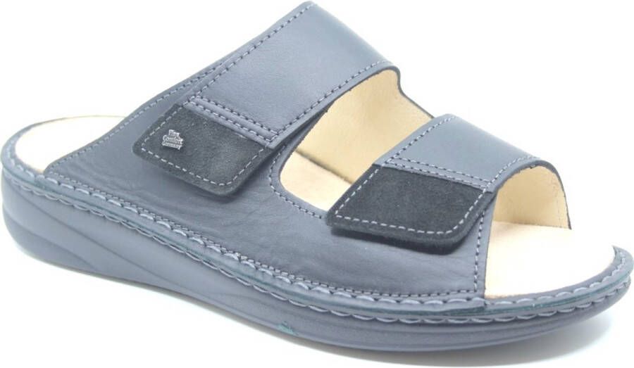 Finn comfort PSARA 01700-902620 Zwarte heren slipper wijdte H