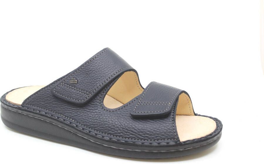 Finn comfort RIAD 01505-650413 Blauwe slipper wijdte H