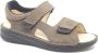 Finn comfort SKIANTHOS 01701-902789 Taupe heren sandaal wijdte H - Thumbnail 1