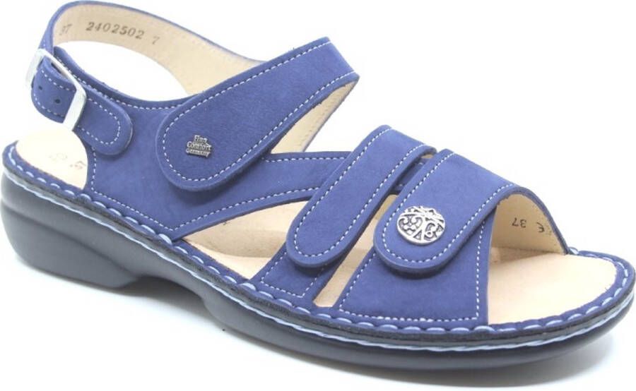 FinnComfort Finn Comfort GOMERA 02562-711047 Blauwe dames sandalen - Foto 1