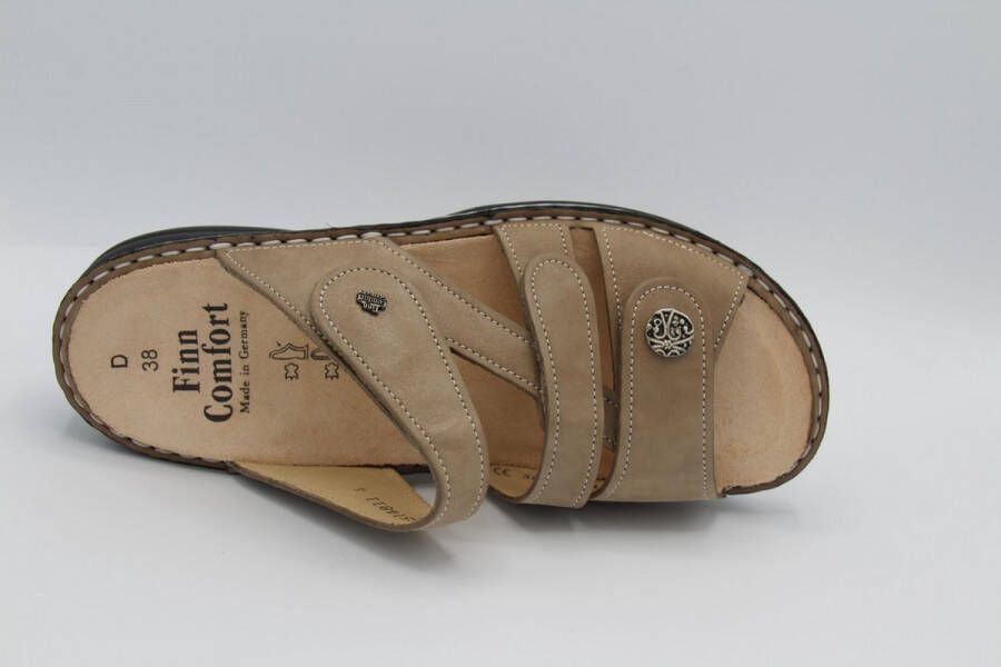 FinnComfort Finn comfort Ventura s kennedy beige slipper(42 Kleur Beige )