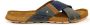 Fischer Kruisband heren slipper & muil 0801 Blauw - Thumbnail 1