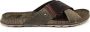 Fischer Kruisband heren slipper & muil 0801 Antraciet - Thumbnail 1