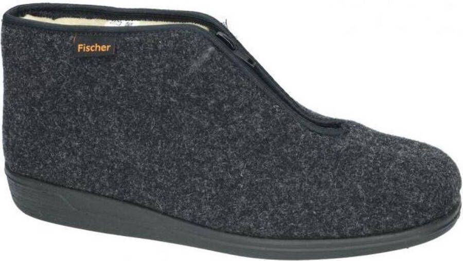 Fischer -Heren zwart pantoffels & slippers