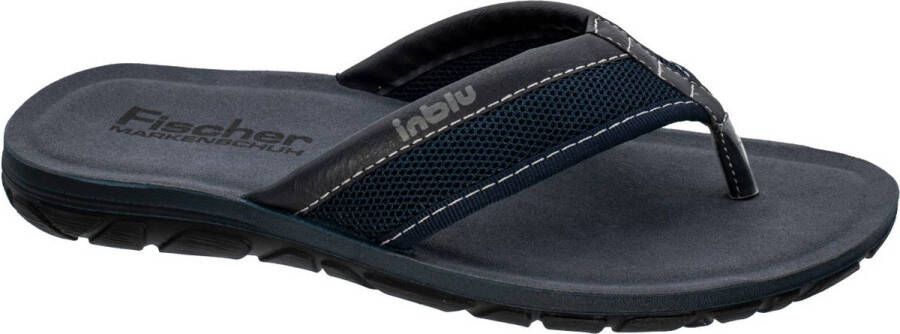 Fischer Teenslipper Heren Slippers Blauw