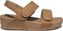 Fit Flop Fitflop Lulu Adjustable Shimmerlux Back-strap Sandalen Beige Vrouw - Thumbnail 1