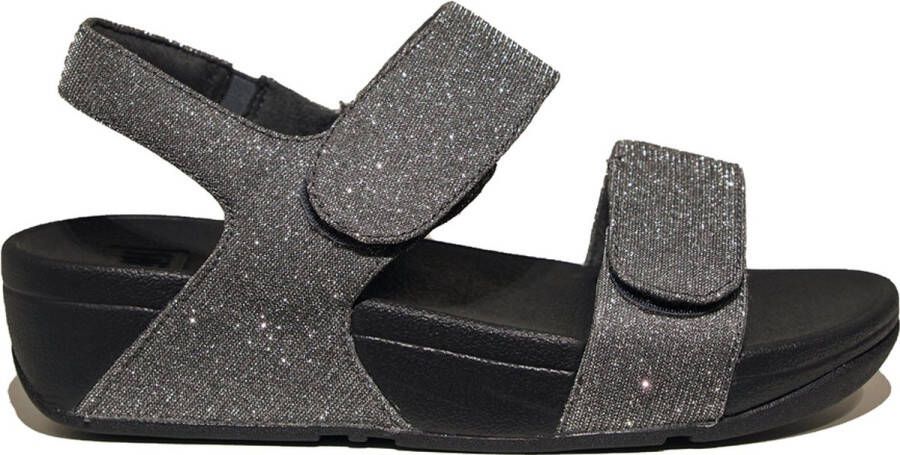 Fit Flop FitFlop Lulu Adjustable Shimmerlux Back-Strap Sandals GRIJS