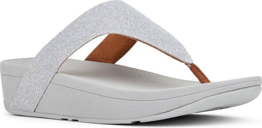 FitFlop Dames Lottie Glitzy Toe Post grijs