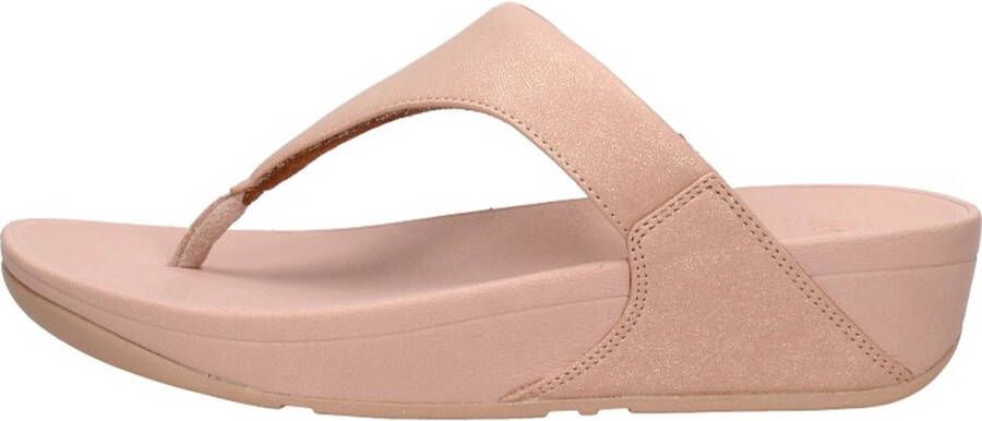 FitFlop Dames Lulu Shimmer Toe Post oranje