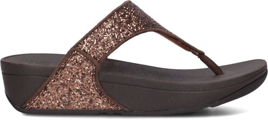 FITFLOP Slippers Dames X03 Maat: 39 Materiaal: Textiel Kleur: Brons