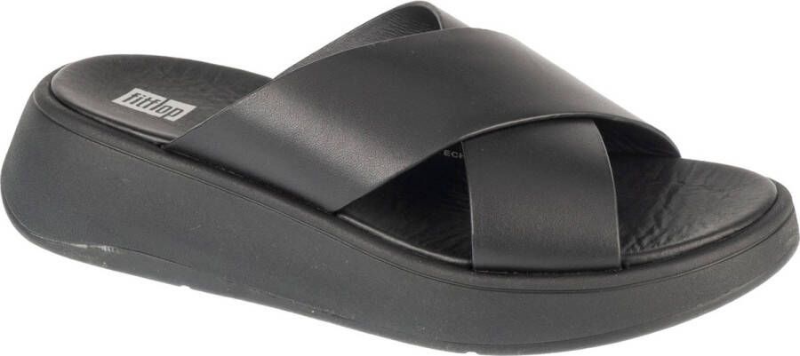 FitFlop F-Mode Flatform FW5-090 Vrouwen Zwart Slippers