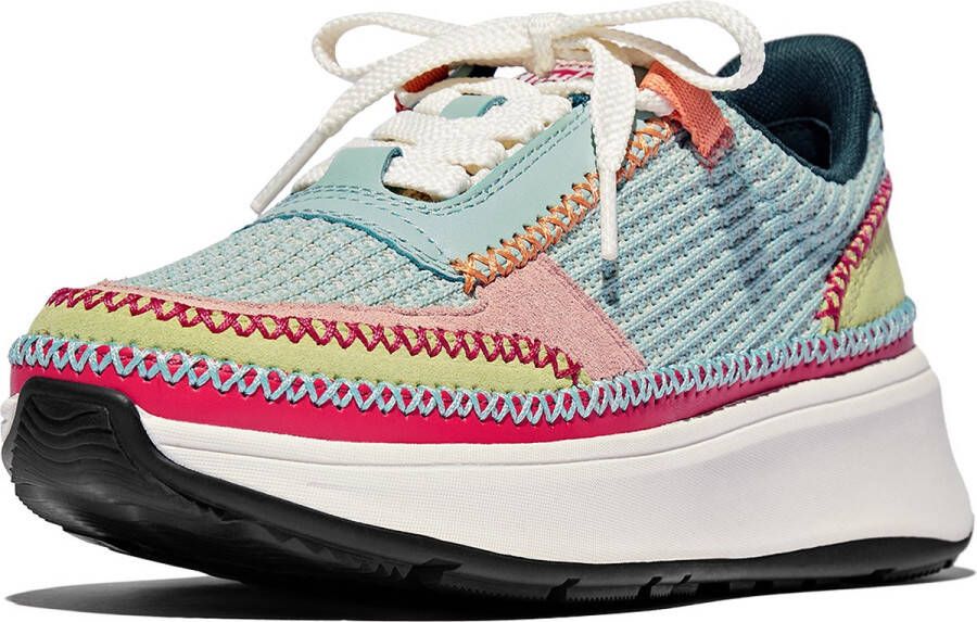 FitFlop F-Mode Sneaker Cross Stitch MULTICOLOR