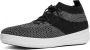 FitFlop Lage Sneakers F-SPORTY TM SNEAKER ÜBERKNIT BLACK WHITE - Thumbnail 1