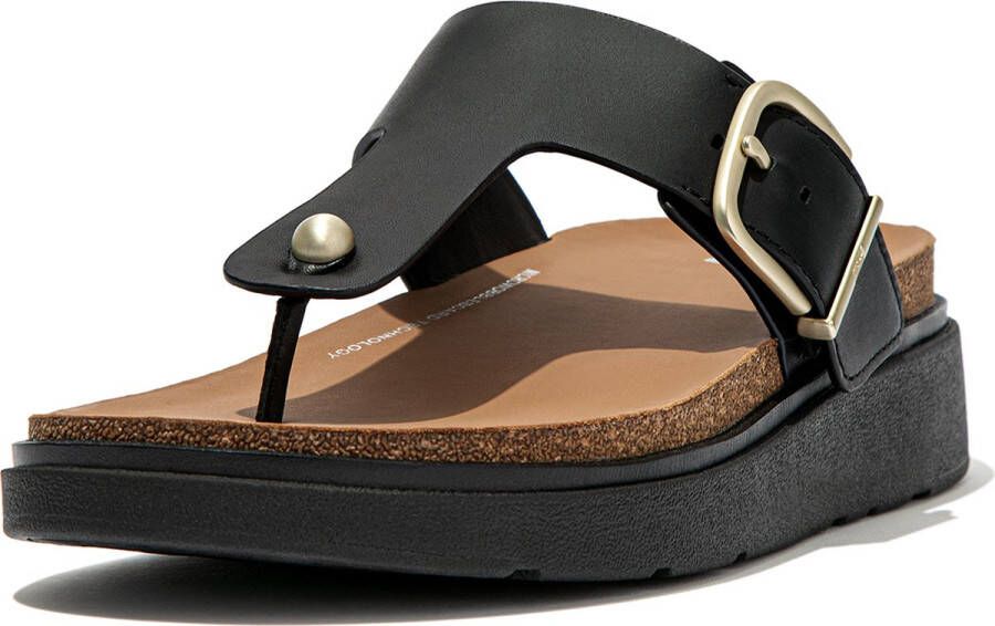 Fitflop Teenslippers GEN-FF sleehak zomerschoen slippers met verstelbare gesp