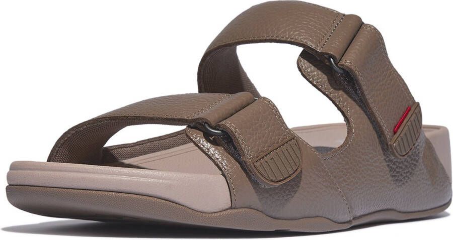 FitFlop Gogh Moc Slide In Leather Men BRUIN