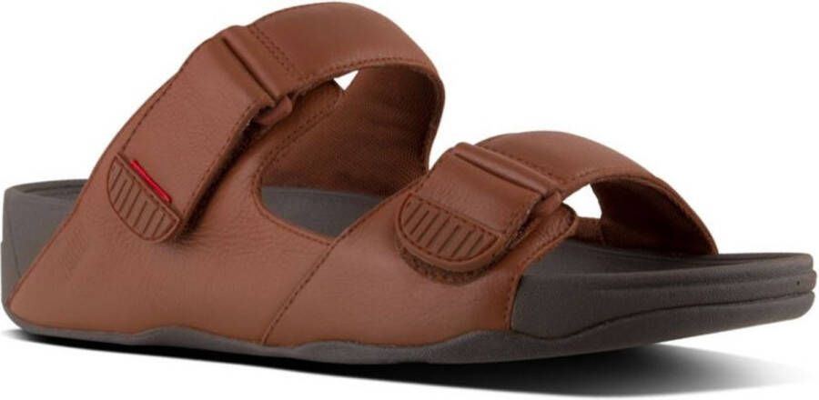 FitFlop Gogh Moc Slide In Leather Men BRUIN