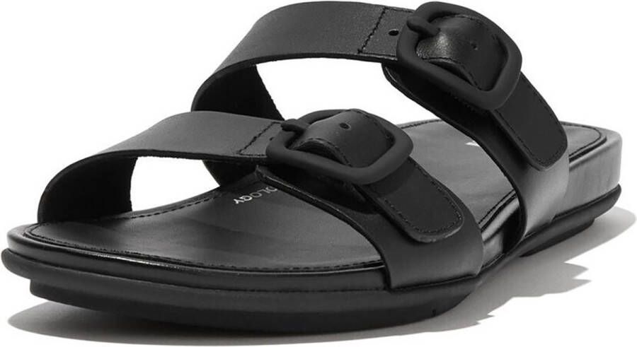 FitFlop Gracie Two Bar Sandalen Zwart Vrouw