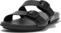 FitFlop Gracie Two Bar Sandalen Zwart Vrouw - Thumbnail 1