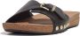 FitFlop iQushion Adjustable Buckle Leather Slippers Dames - Thumbnail 6