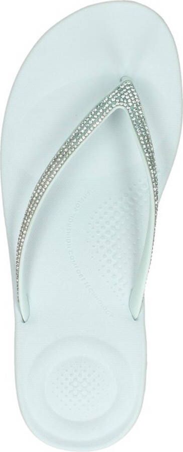 FitFlop Dames schoenen Iqushion Ombre Sparkle Flip-Flops Blauw