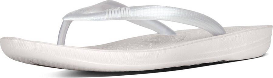 FitFlop Teenslippers IQUSHION TM ERGONOMIC FLIPFLOP SILVER CO