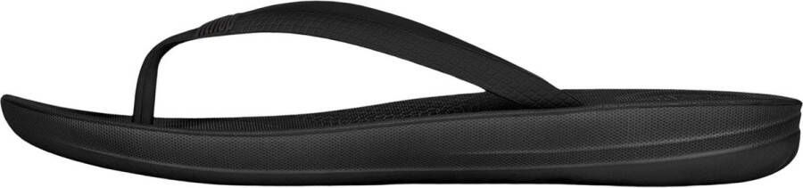 FitFlop IQushion Ergonomic Teenslippers Dames Zwart