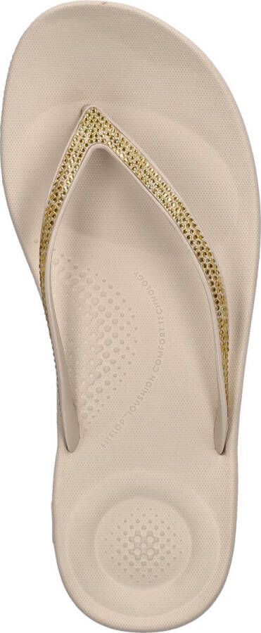 FitFlop TM Iqushion sparkle teenslippers beige - Foto 9