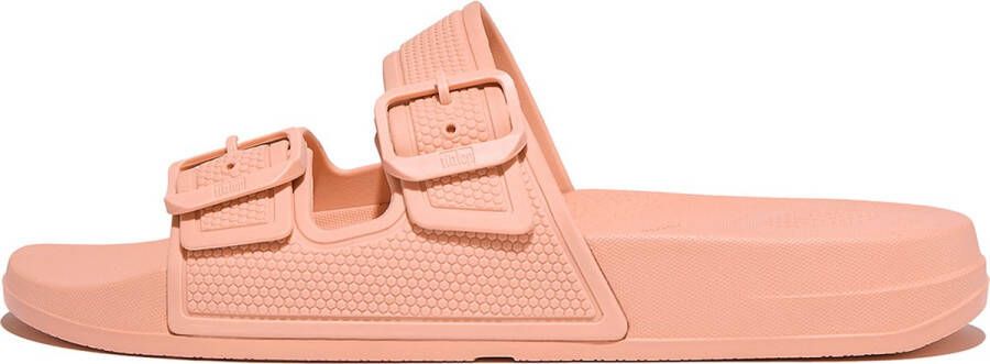 FitFlop Iqushion Two-Bar Buckle Slides ROZE