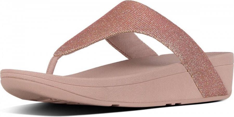 FitFlop Lottie Glitzy Toe Post ROZE