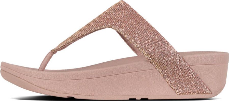 FitFlop Lottie Glitzy Toe Post ROZE