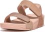 FitFlop Lulu Adjustable Shimmerlux B-st Sandalen Roze Vrouw - Thumbnail 1