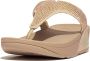 Fitflop Dianets LULU CRYSTAL EMBELLISHED TOE-POST SANDALS HOTFIX - Thumbnail 4