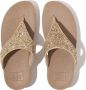 FitFlop TM Lulu Glitter Toe-Thongs teenslippers beige - Thumbnail 2