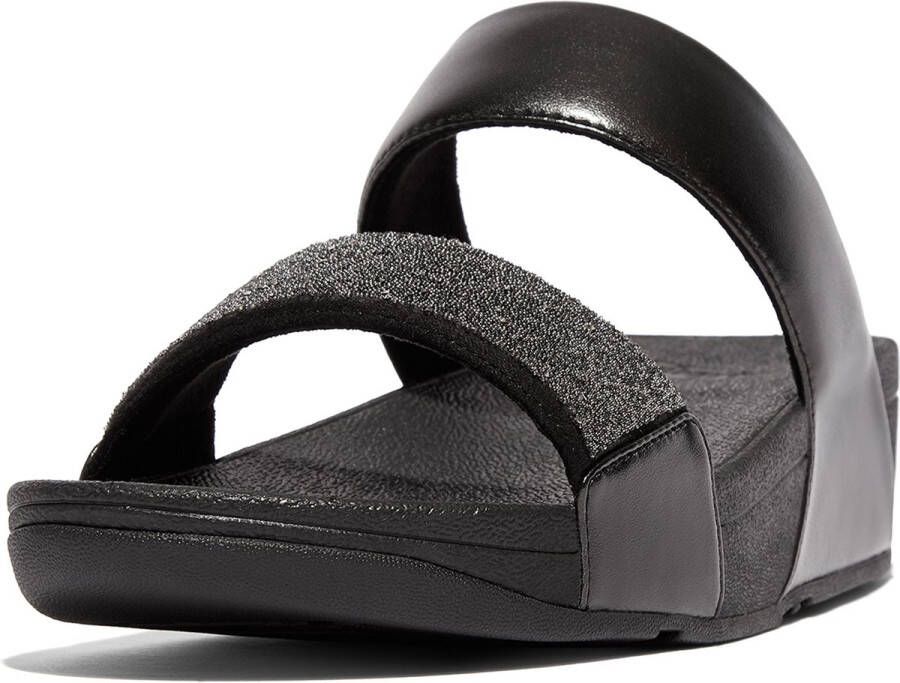 FitFlop Lulu Opul Slides ZWART