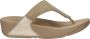 FitFlop Comfortabele Sandalen voor Dagelijks Gebruik Beige Dames - Thumbnail 1