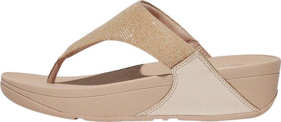 FitFlop Lulu Shimmerlux Toepost Teenslippers Dames