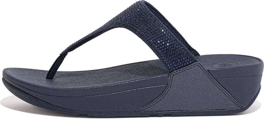 FitFlop Lulu Toepost Hotfix BLAUW