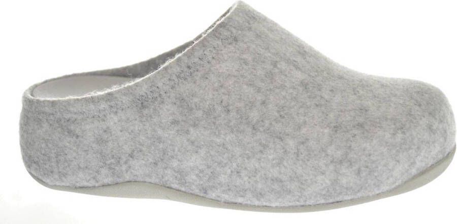 FitFlop Mule Clog tiptoe grey Dames Sloffen Grijs