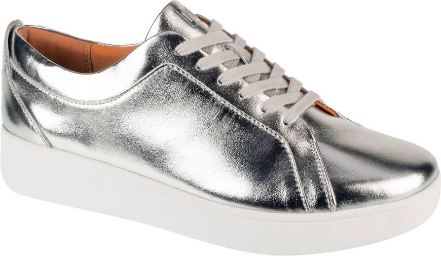 FitFlop Rally Sneakers Vrouwen Zilver Sneakers