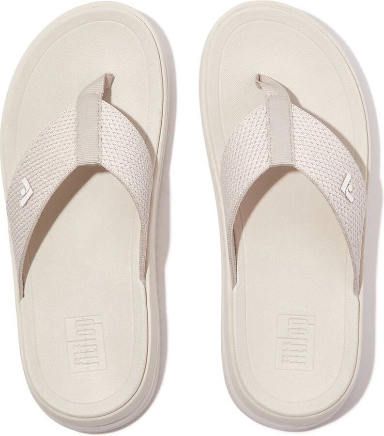 FitFlop Slipper Surf Two-Rone Webbing Toe-post Paris Beige